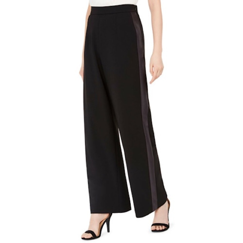 Adrianna Papell Crepe Tuxedo Pants